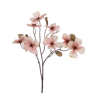 Dogwood Spray 71cm Pink