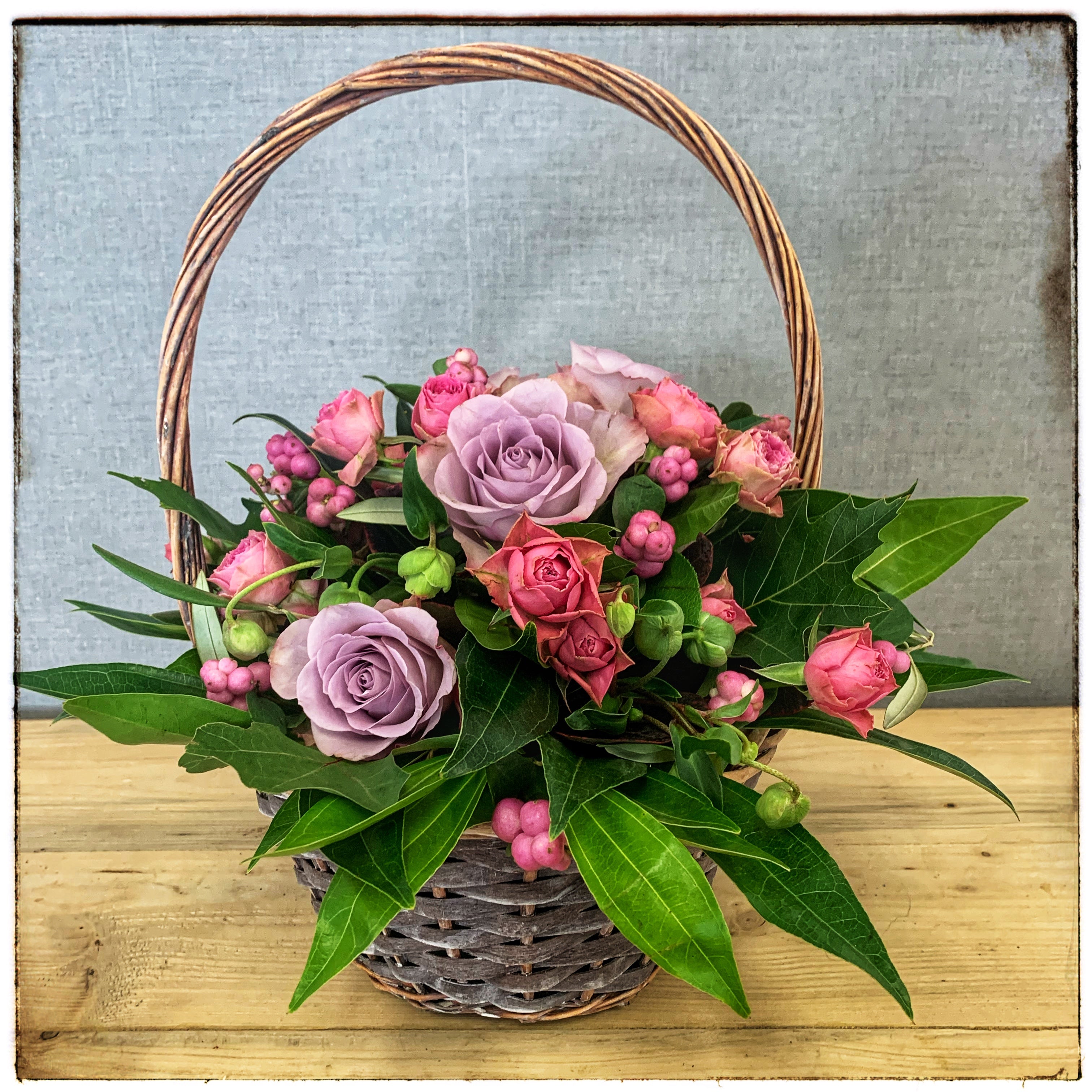Deluxe Flower Basket