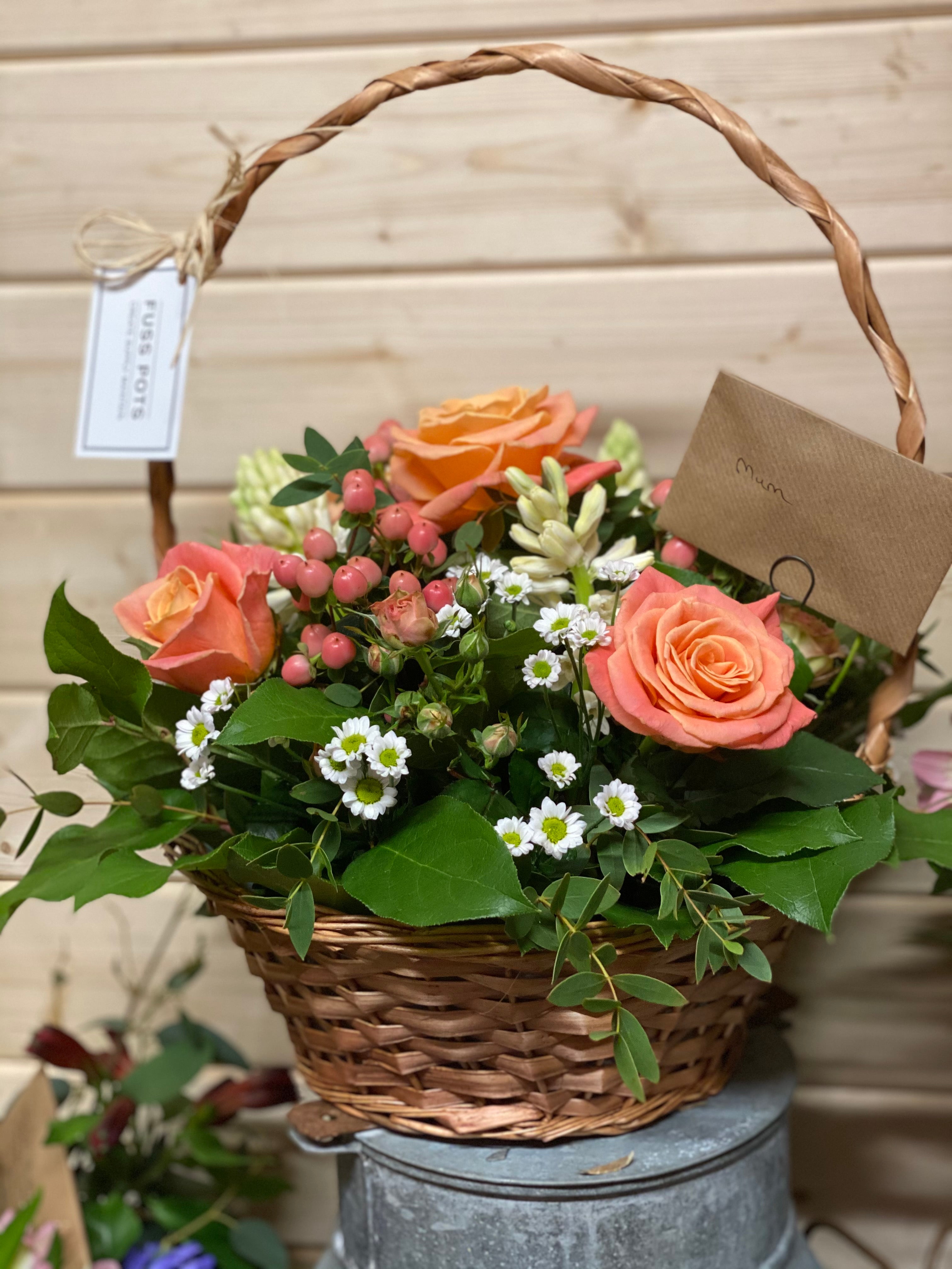Deluxe Flower Basket